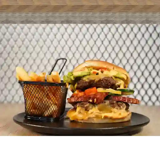 Hamburgesa Bacon Doble