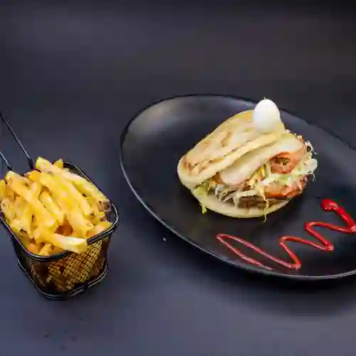AREPA con CHORIZO