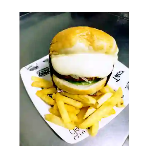 Combo hamburguesa de pollo