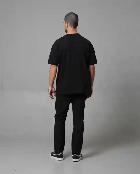 Camiseta Hombre Negro Talla L 102G000 Rifle