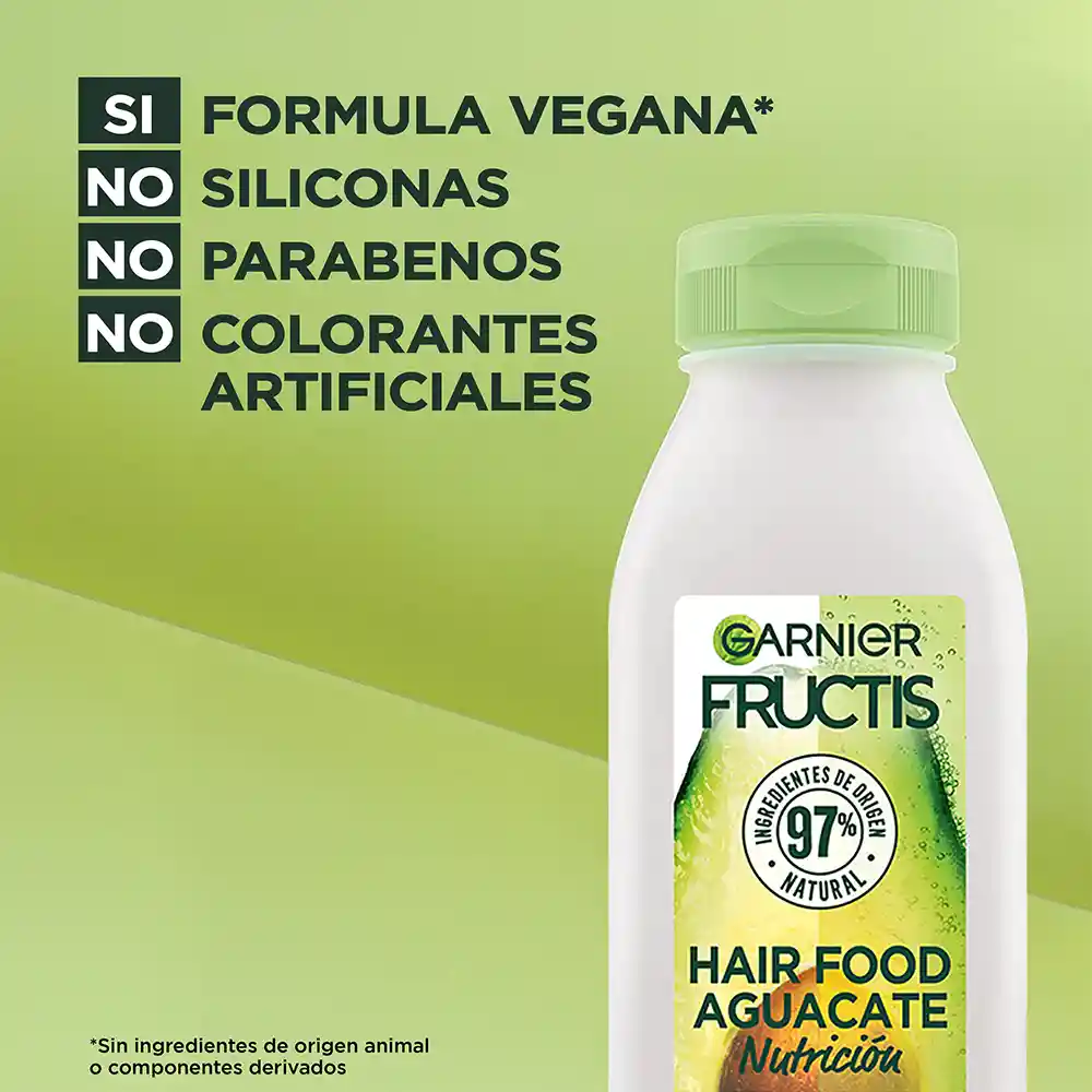 Acondicionador Hair Food Garnier Aguacate Nutrición 300 ml