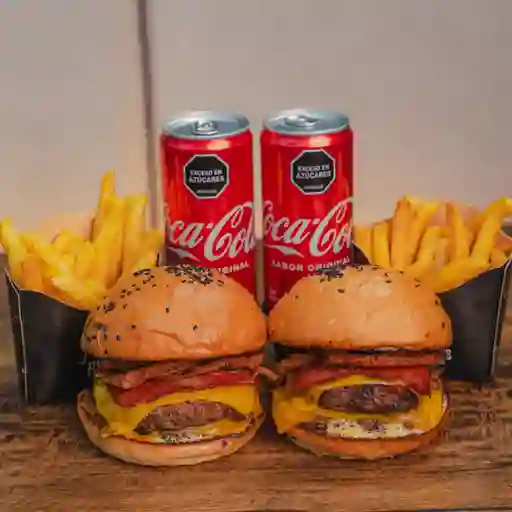 Cmb 2crispy jack+2 papas+2 cocas/a 235ml