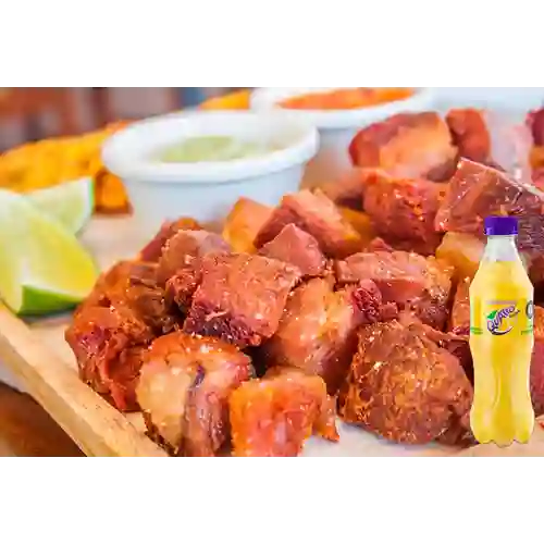 Combo Ceviche de Chicharrón + Quatro Original 400ML