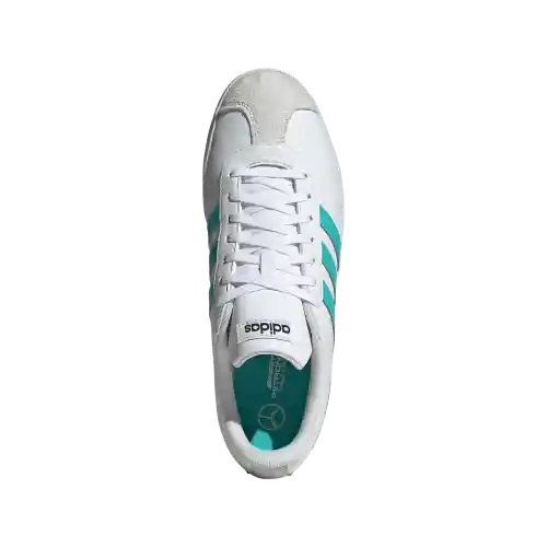 Adidas Tenis Vl Court Mercedes Lifestyle Unisex Blanco Talla 7.5