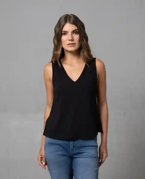Camisa Mujer Negro Talla S 211G003 Rifle