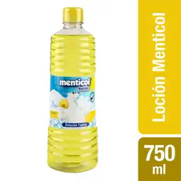 Menticol Loción Amarillo Tapa 750 Ml