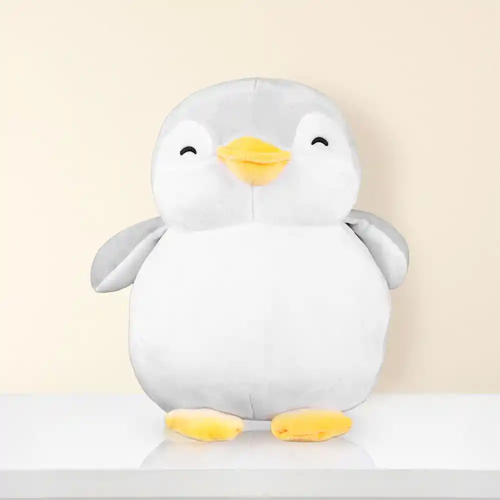Miniso Peluche De Pingüino, Gris