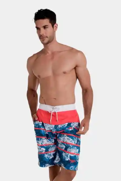 Pantaloneta Venice Floral Hombre 22 Pulgadas Talla M Speedo