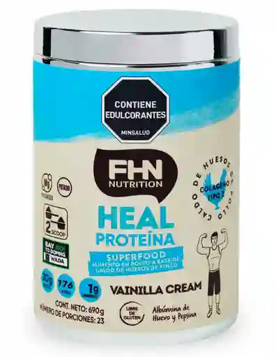 Proteína Fhn Nutrition Heal Vainilla