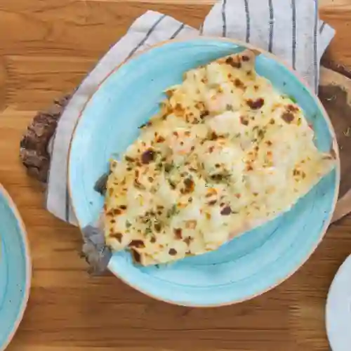 Trucha con Mariscos Gratinados