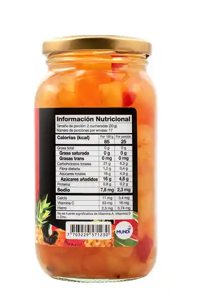 Estilo Gourmet Cóctel de Frutas