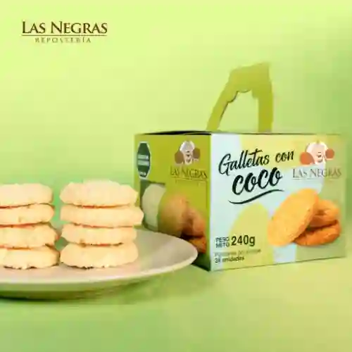 Galletas de coco x 24 unds
