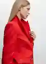 Blazer Americana Tempoli Coral Talla XS Mujer Mango