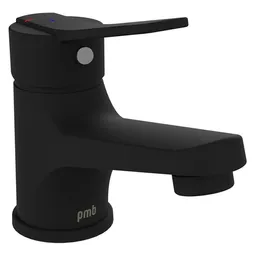 Plumber Grifería Monomando Lavamanos Dallas Negro Mate