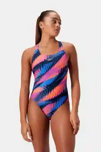 Vestido de Baño Powerback Razor Sharp Mujer Talla 32 Speedo