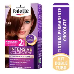 Palette Tintura Permanente en Crema Intensive 5-68 Chocolate