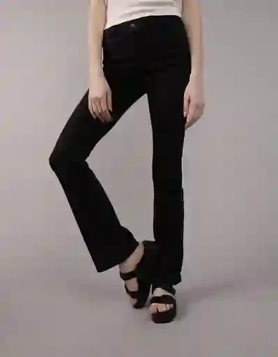 Jean Mujer Negro Talla: 8 REGULAR 5552001 American Eagle
