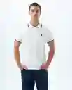 Camiseta Hombre Blanco Talla M 800G001_BLA114001 Americanino