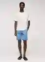 Bermuda Gracia Tinta Talla 38 Hombre Mango