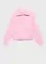 Jersey Latas Rosa Pastel Talla S Mujer Mango