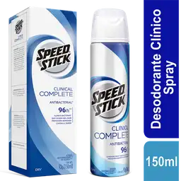 Speed Stick Desodorante Hombre Antitranspirante Clinico Spray