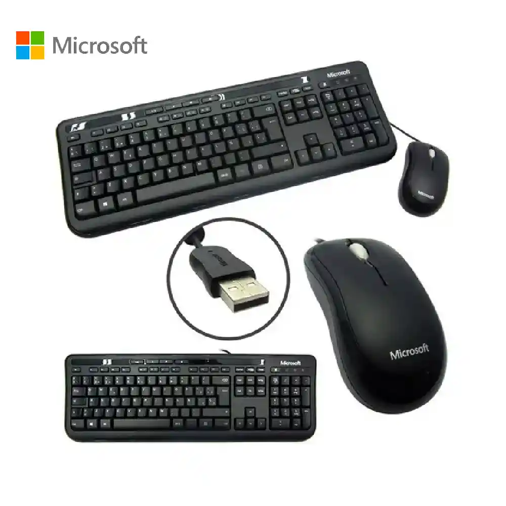 Microsoft Combo Mouse y Teclado 600