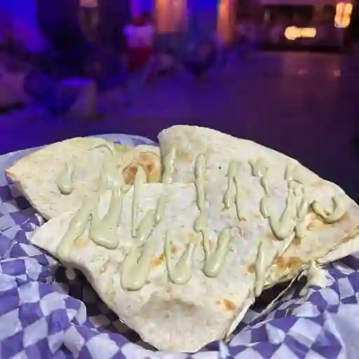 Quesadilla de carne desmechada