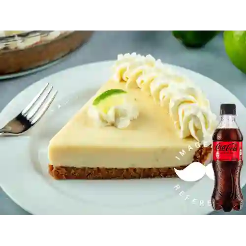 Combo Pie de Limón + Coca Cola Sin Azúcar 400 ml