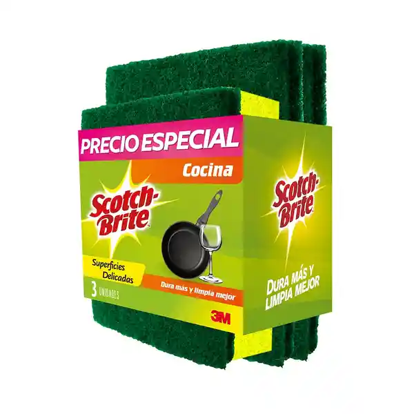 Scotch-Brite Esponja Cocina Superficie Delicada