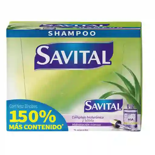 Savital Shampoo Hialurónico