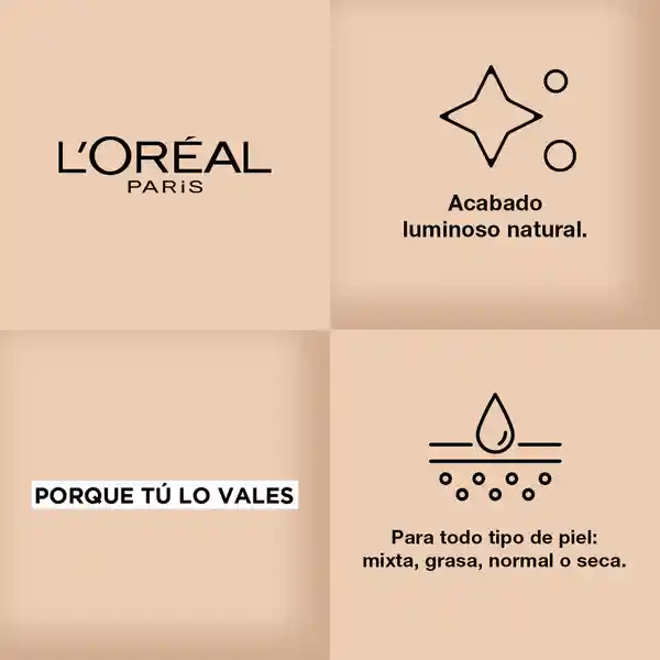 Base Líquida L’Oréal Paris Infallible Pro Matte 140 Golden Beige   30 ml