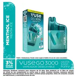 Vuse Go 3000 Menthol Ice 