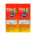 Vita C Mk Vitamina C + Zinc Sabor a Naranja