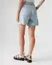 Short Mujer Azul Talla 6 352G006_AZU114604 Americanino