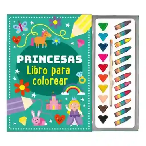 Libro Para Colorear Princesas