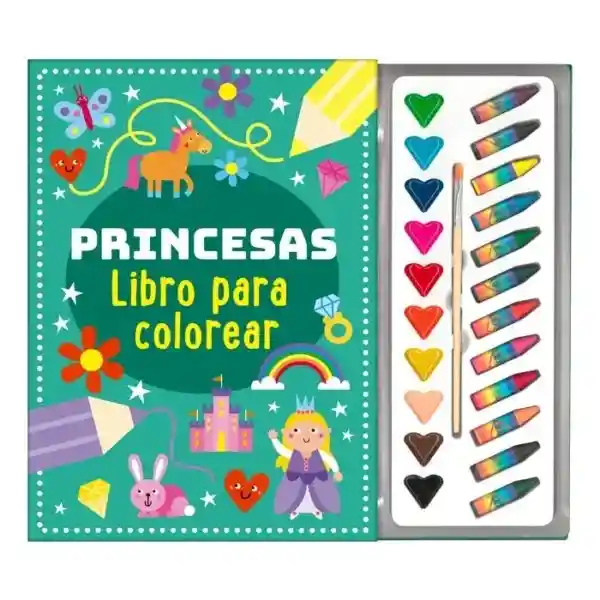 Libro Para Colorear Princesas