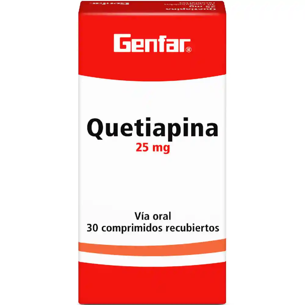Genfar Quetiapina (25 mg)