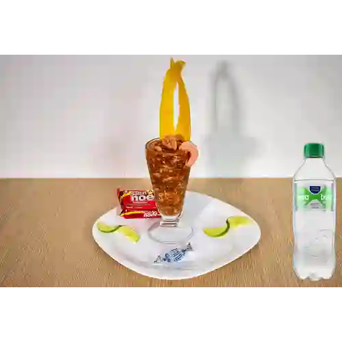 Combo Ceviche de Camarón + Brisa con Gas 280ML