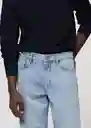 Jean Bob Tejano Claro Talla 42 Hombre Mango