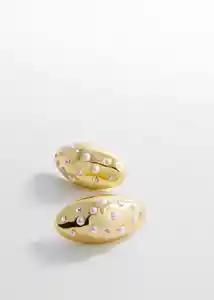 Pendientes Casie Oro Mujer Mango