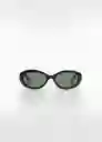 Gafas de Sol Flora Negro Talla 99 Mujer Mango