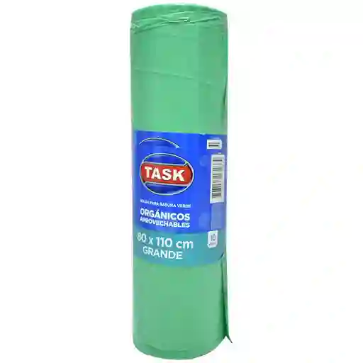 Task Bolsa Basurarollo Verde 80X110 Industrial