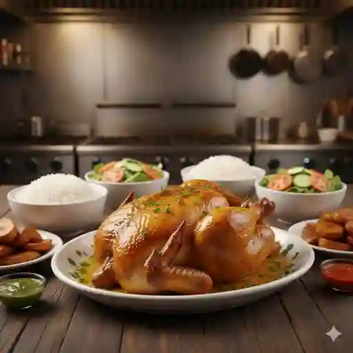 Pollo Asado Tradicional Entero
