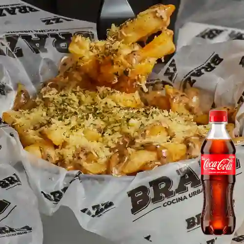 Combo Papas Trufadas + Coca Cola Original 400 ml