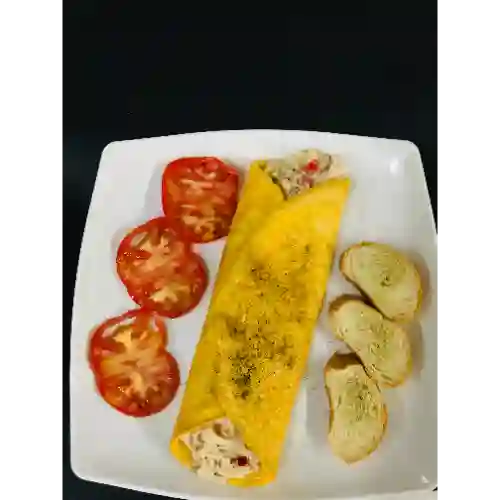 Omelette Pollo