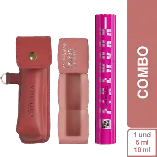 Combo Porta Labial + Teddy Tint 15 Skinnydip + Pestañina Lash