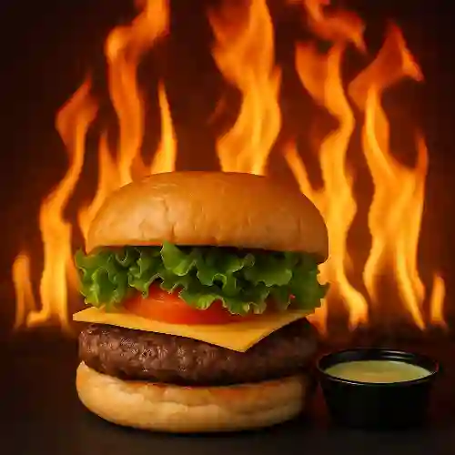 Hamburguesa Flamma
