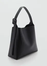 Bolso G Winnie Negro Talla 99 Mujer Mango