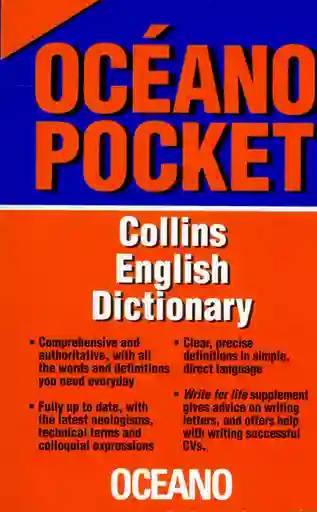 Diccionario Océano Pocket Collins english dictionary