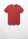 Camiseta Cher Lloyd-H Rojo Talla XXL Hombre Mango